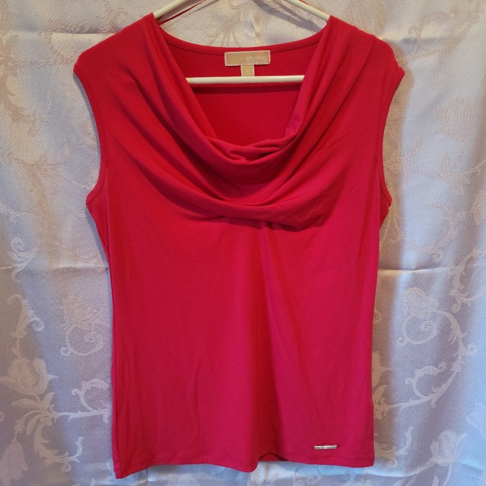 MICHAEL KORS Pink Sleeveless Blouse - LIKE NEW!
